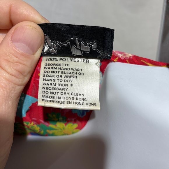 Beautiful Vintage 80s Diane Freis Top with Waist Stash - Picture 7 of 7